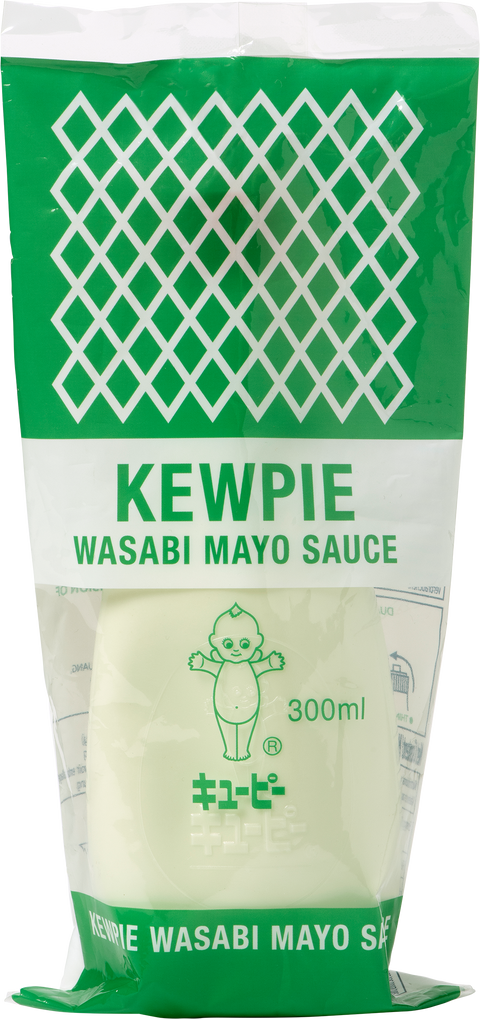 Kewpie Wasabi Mayo Sauce bottle 12X 300 ml