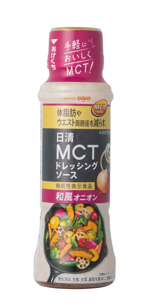 Nisshin Oillio MCT Dressing Japanese Onion bottle 12X 190 ml