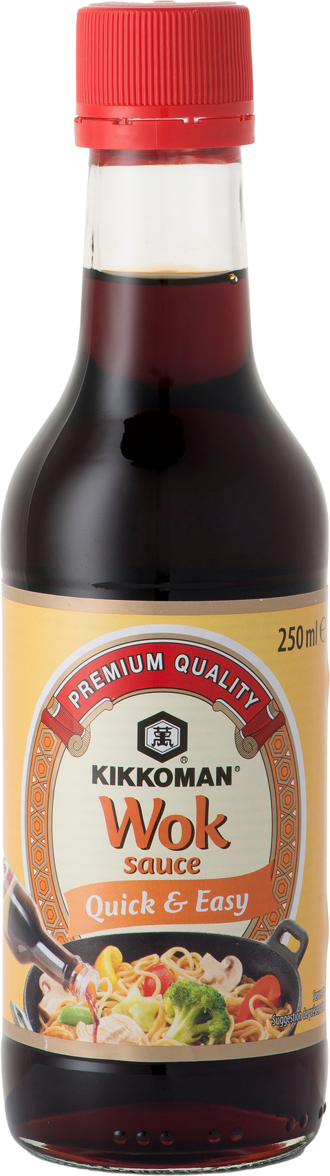 Kikkoman Wok Sauce Quick & Easy bottle 6X 250 ml