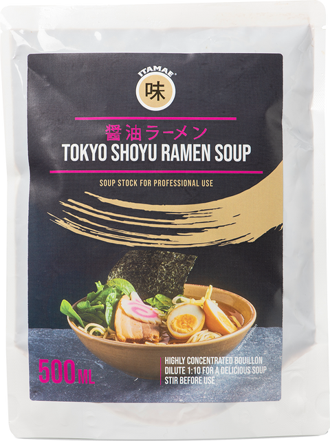 Itamae Tokyo Shoyu Ramen Soup pouch 500 ml
