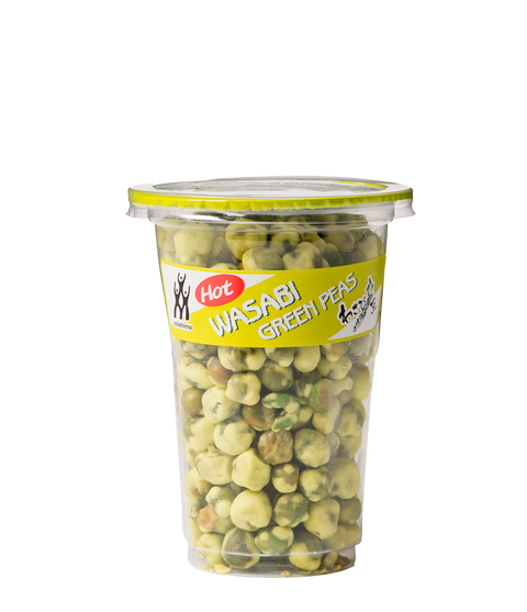 Mishima Wasabi Green Peas cup 12X 85 g