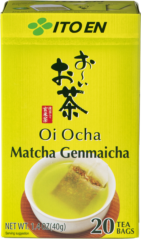 Ito En Oi Ocha Matcha Genmaicha Tea Bag pack 6X 20 pcs