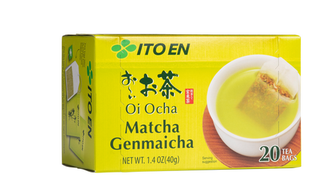 Ito En Oi Ocha Matcha Genmaicha Tea Bag pack 6X 20 pcs