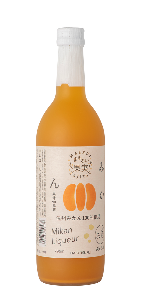 Hakutsuru Marui Kajitsu Mikan 5% bottle 720 ml