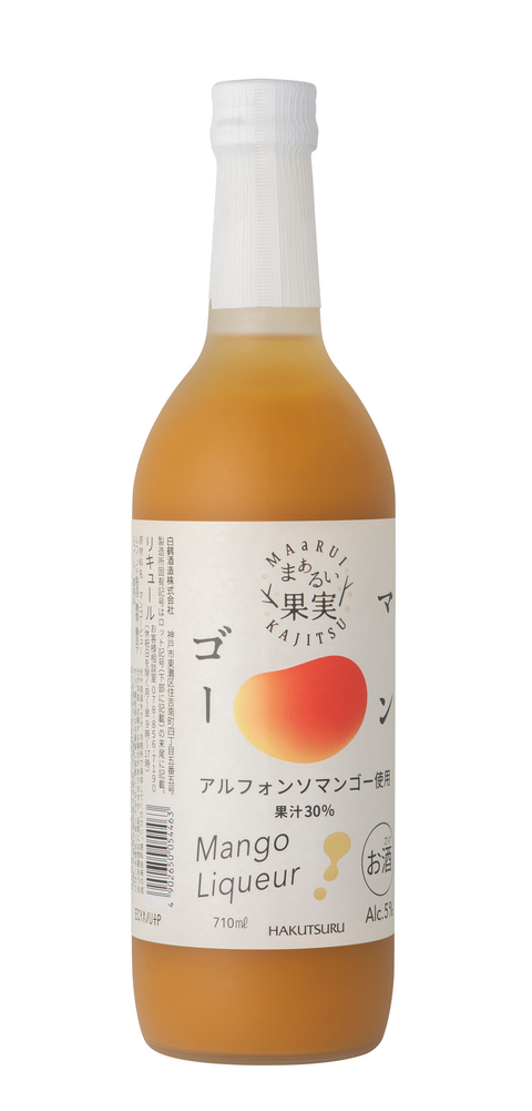Hakutsuru Marui Kajitsu Mango 5% bottle 710 ml
