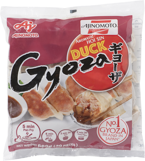 Ajinomoto Duck Gyoza bag 10X 600 gram (10X 30 pcs)