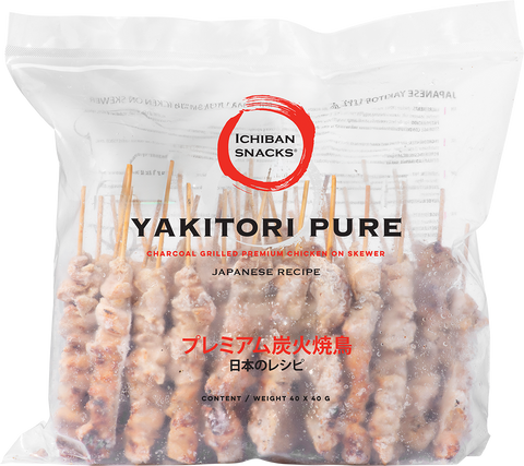 Ichiban Yakitori Pure bag 4X 1,6 kg/40 pcs