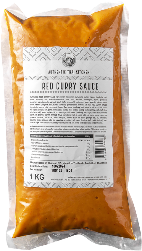 Authentic Thai Kitchen - Red Curry bag 6X 1 kg