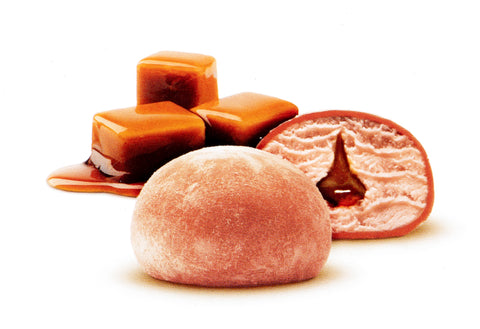 Wao Mochi Ice Cream Caramel tray 6X 6 pcs