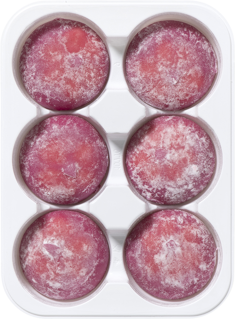 Wao Mochi Ice Cream Raspberry tray 6X 6 pcs