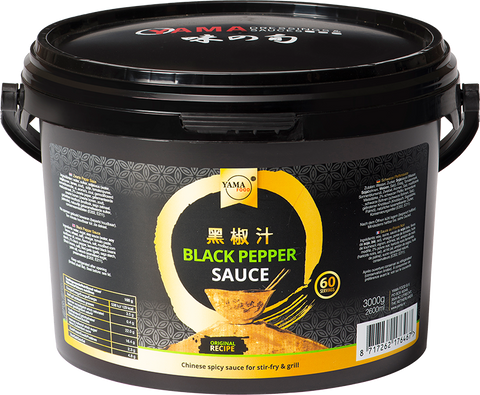 Yama Black Pepper Sauce SG bucket 3 kg