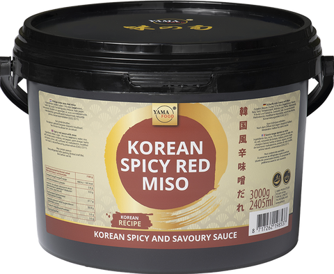 Yama Korean Spicy Red Miso bucket 3 kg