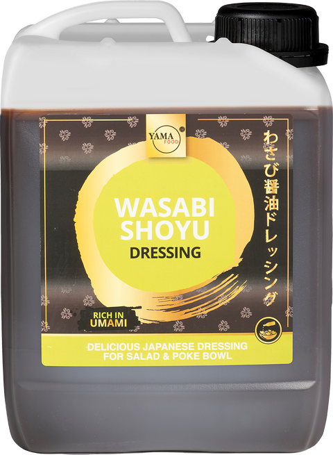 Yama Wasabi Shoyu Dressing jerry can 2,7 kg