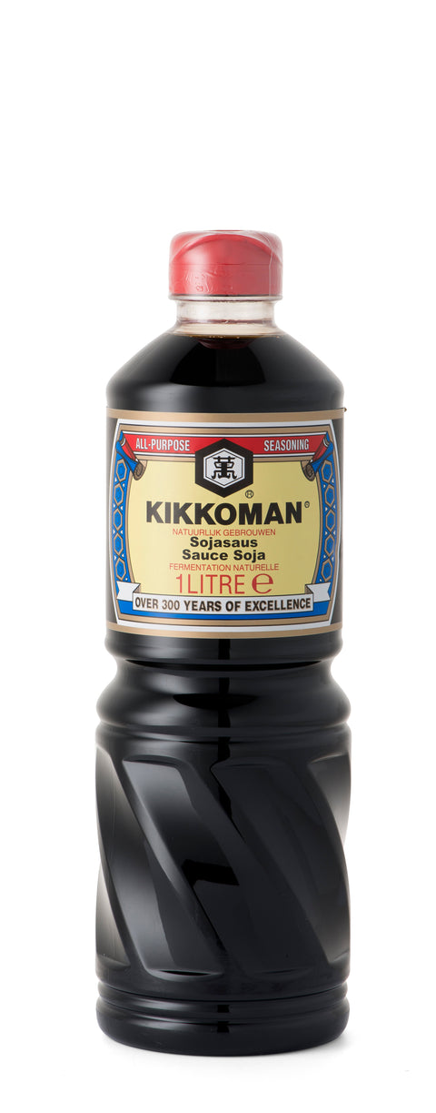 Kikkoman Sojasaus bottle 6X 1 ltr