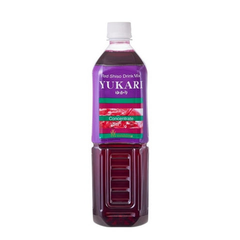 Mishima Yukari Red Shiso Drink Mix bottle 840 ml