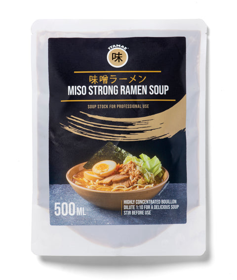 Itamae Miso Strong Ramen Soup pouch 500 ml