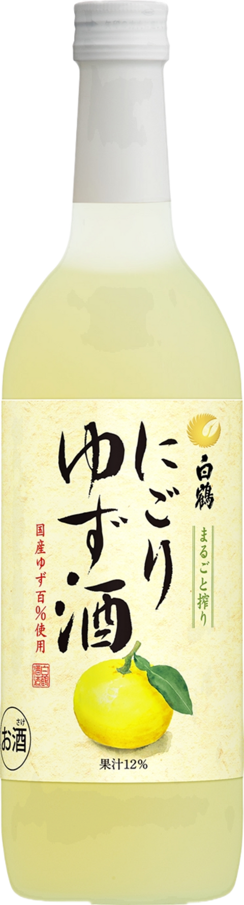 Hakutsuru Nigori Yuzushu 9,5% bottle 700 ml