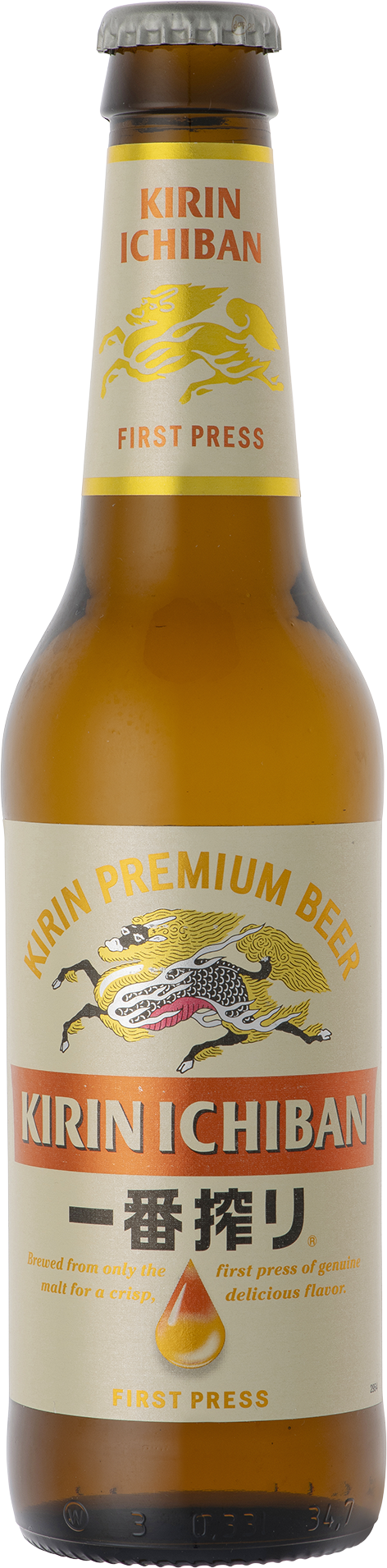 Kirin Ichiban Beer 5% bottle 24X 330 ml