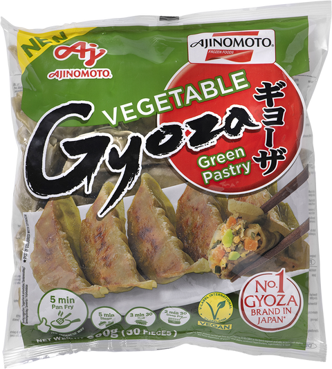 Ajinomoto Vegetable Gyoza Vegan bag 10X 600 gram (10X 30 pcs)