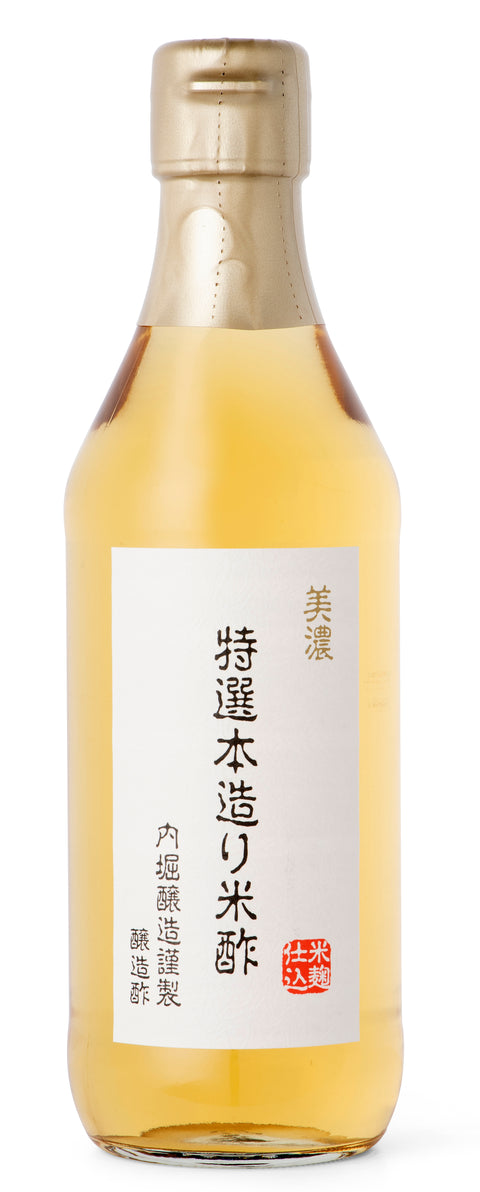 Uchibori Mino Honzukuri Kome Su bottle 6X 360 ml