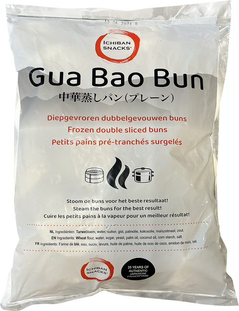 Ichiban Gua Bao Bun bag 6X 900 gr/30 pcs